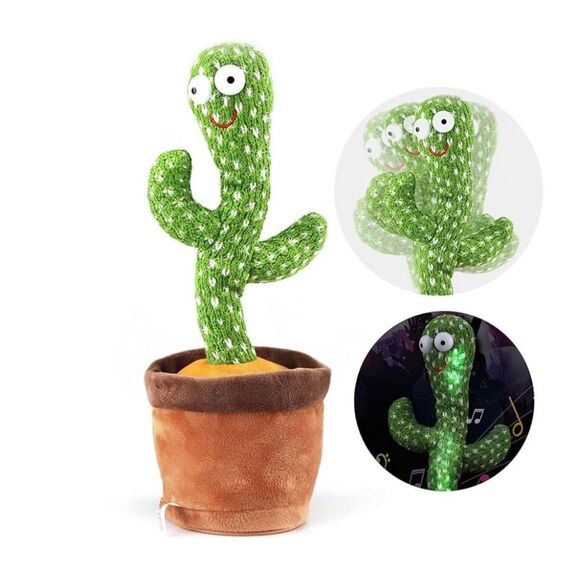 NWOT … Intetactive “Cactus” Plush Toy - Picture 2 of 5